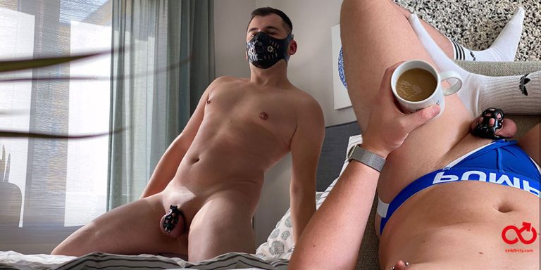 When the 100th dick pic slowly feels boring, the chastity pics feel to never become so